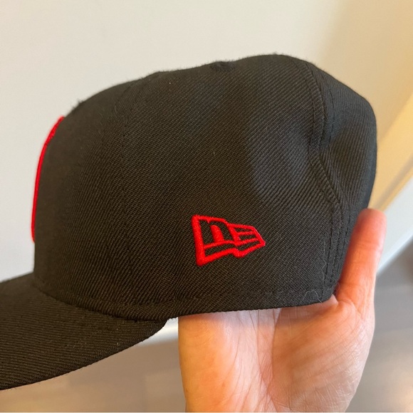 Golden State Warriors The City Baseball Cap Size 7 1/4 Hardwood Classics Black - Picture 6 of 7